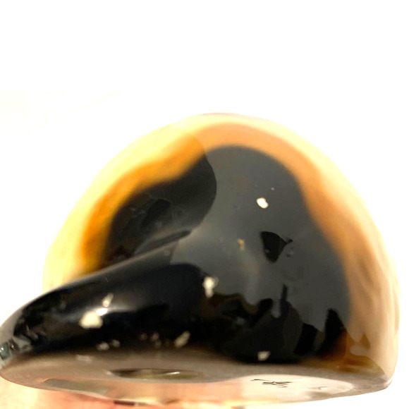 Vintage Harvey Knox Ceramic Calico Cat Blue Eyes Signed - Picture 7 of 15